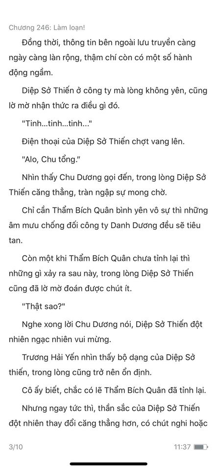 chàng rể đại gia chương 246