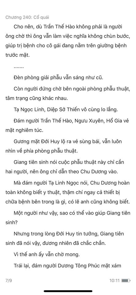 chàng rể đại gia chương 240