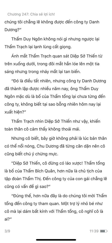 chàng rể đại gia chương 247