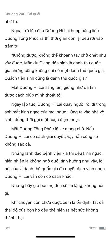 chàng rể đại gia chương 240