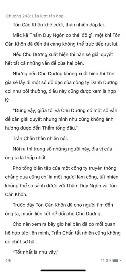 chàng rể đại gia chương 248