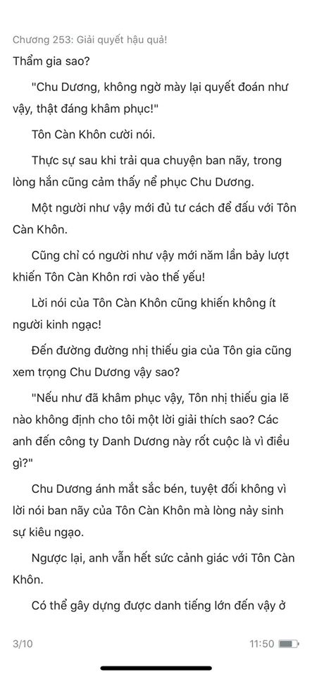 chàng rể đại gia chương 253