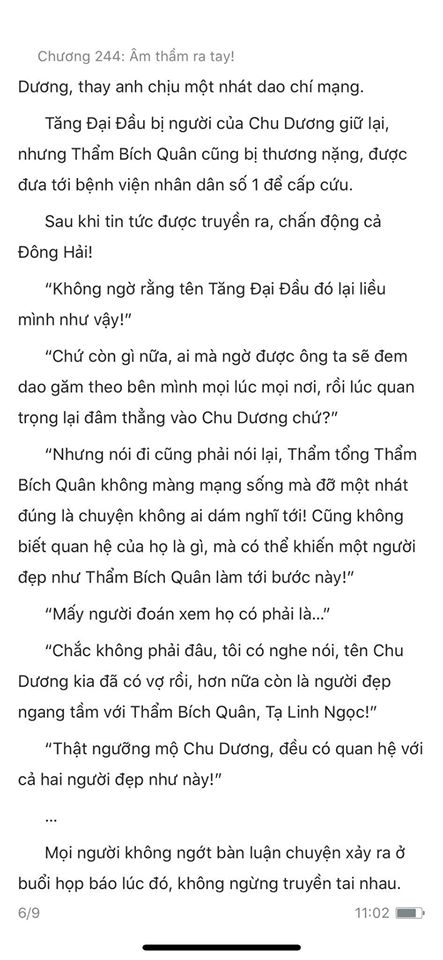 chàng rể đại gia chương 244