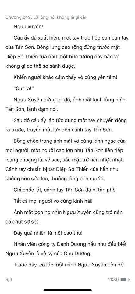 chàng rể đại gia chương 249