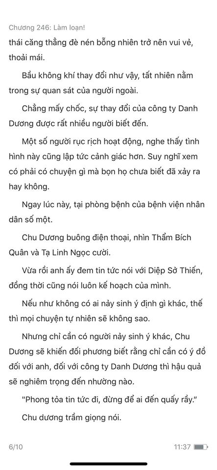 chàng rể đại gia chương 246