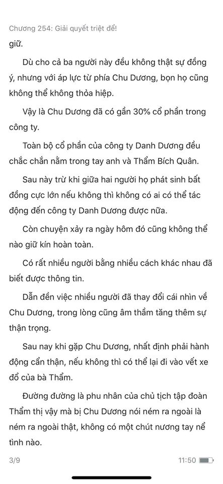 chàng rể đại gia chương 254