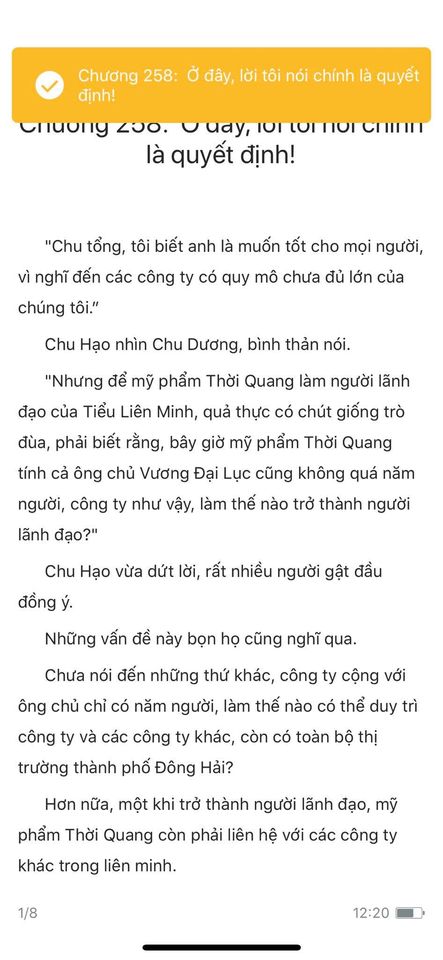 chàng rể đại gia chương 258