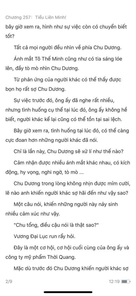 chàng rể đại gia chương 257