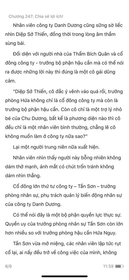 chàng rể đại gia chương 247