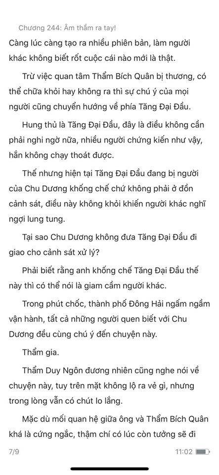 chàng rể đại gia chương 244