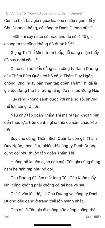 chàng rể đại gia chương 245