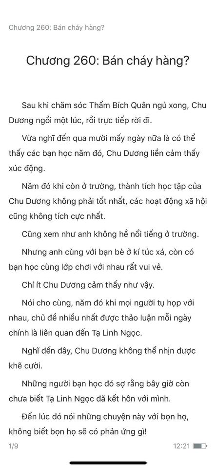 chàng rể đại gia chương 260