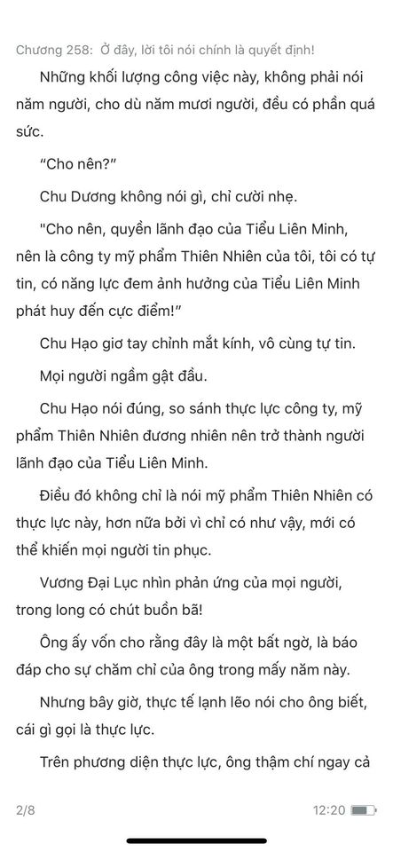 chàng rể đại gia chương 258