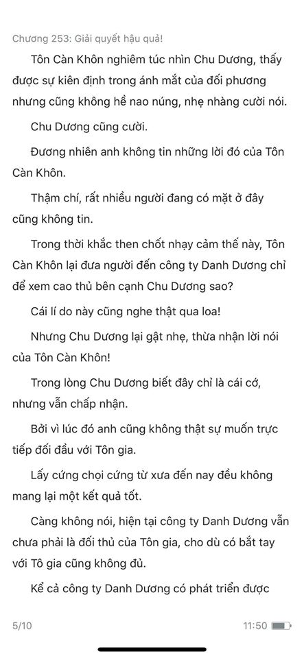 chàng rể đại gia chương 253