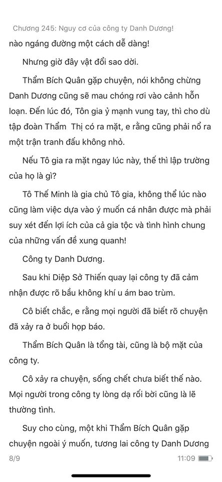 chàng rể đại gia chương 245