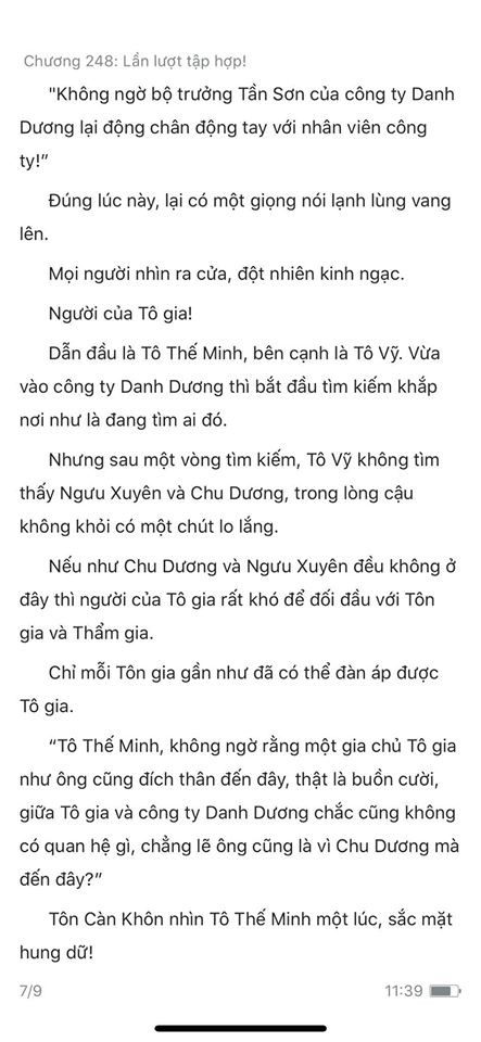 chàng rể đại gia chương 248