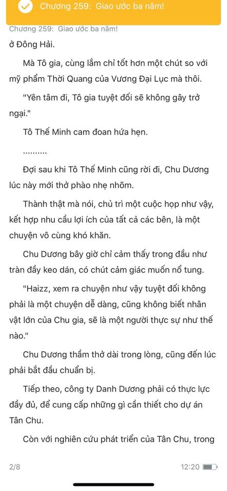 chàng rể đại gia chương 259