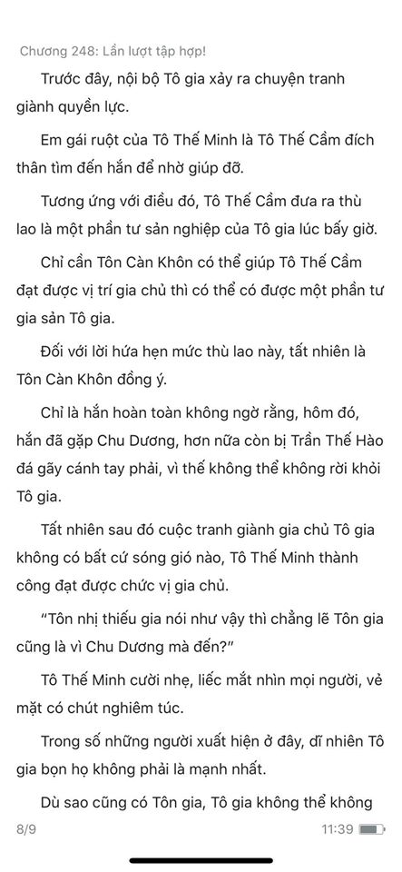 chàng rể đại gia chương 248