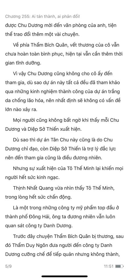 chàng rể đại gia chương 255