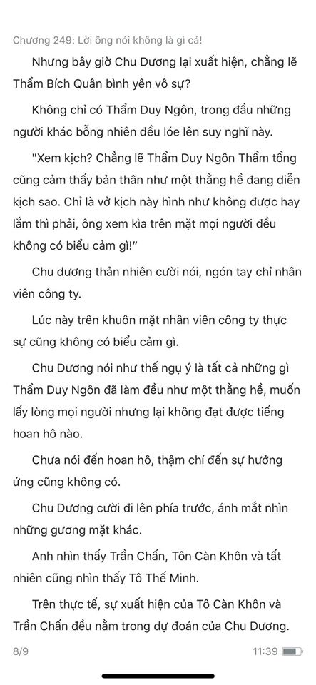 chàng rể đại gia chương 249