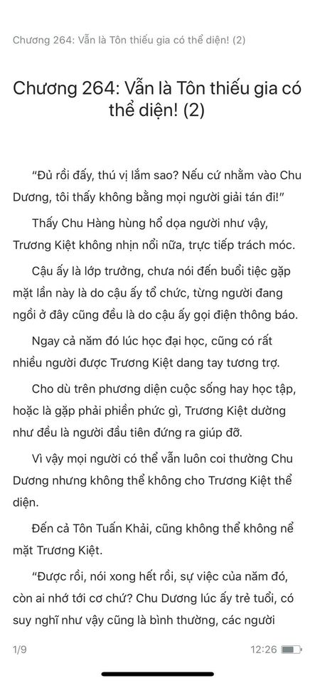 chàng rể đại gia chương 264