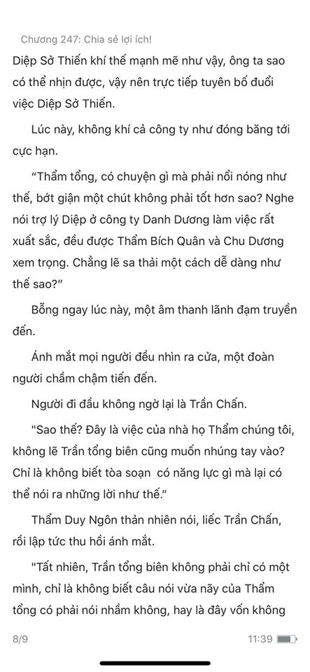 chàng rể đại gia chương 247