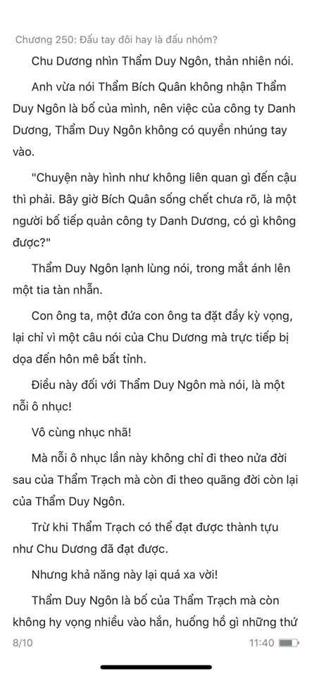 chàng rể đại gia chương 250