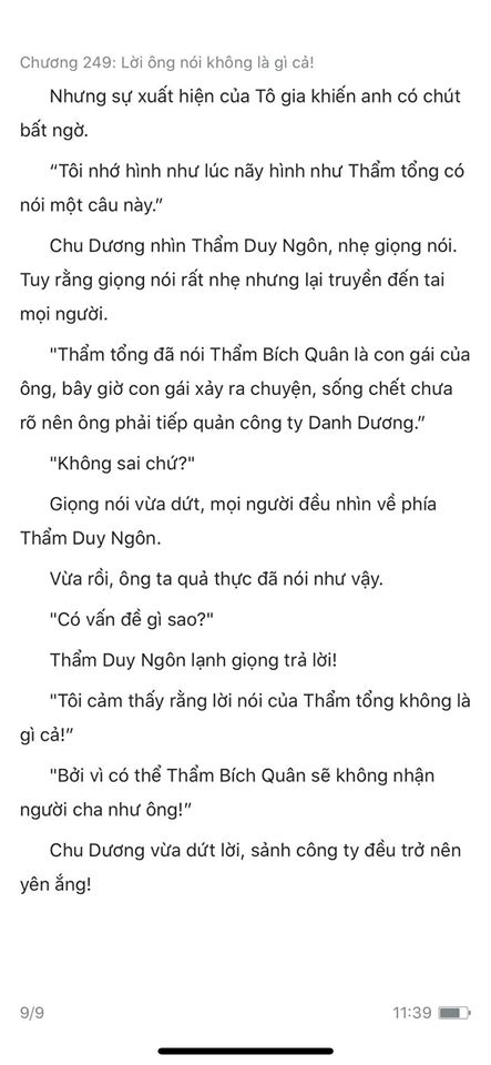 chàng rể đại gia chương 249