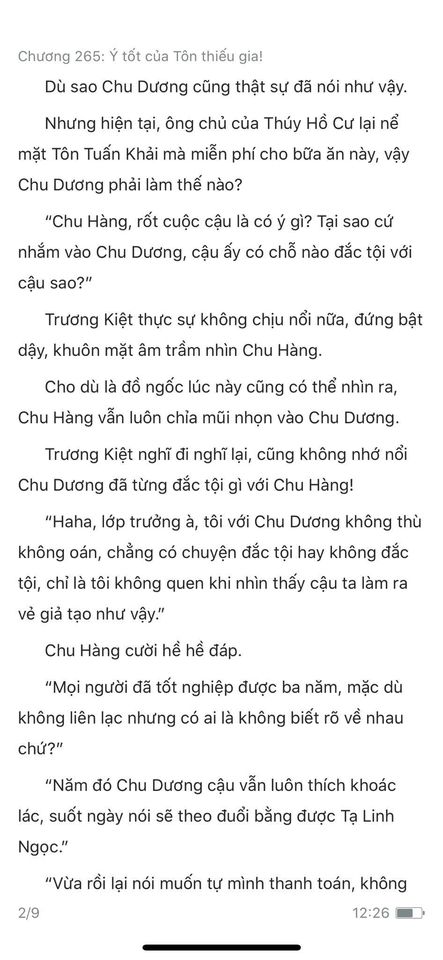 chàng rể đại gia chương 265