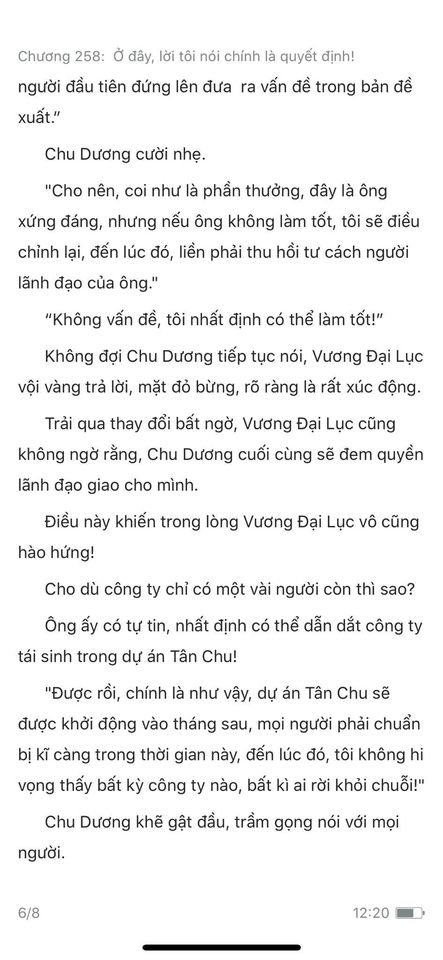 chàng rể đại gia chương 258