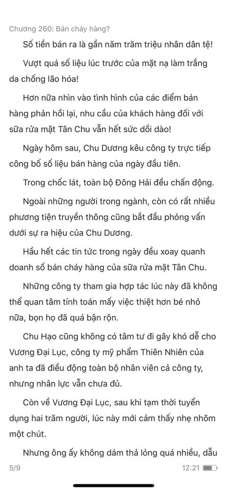 chàng rể đại gia chương 260