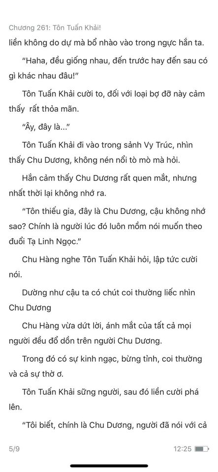 chàng rể đại gia chương 261