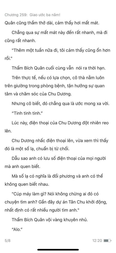 chàng rể đại gia chương 259