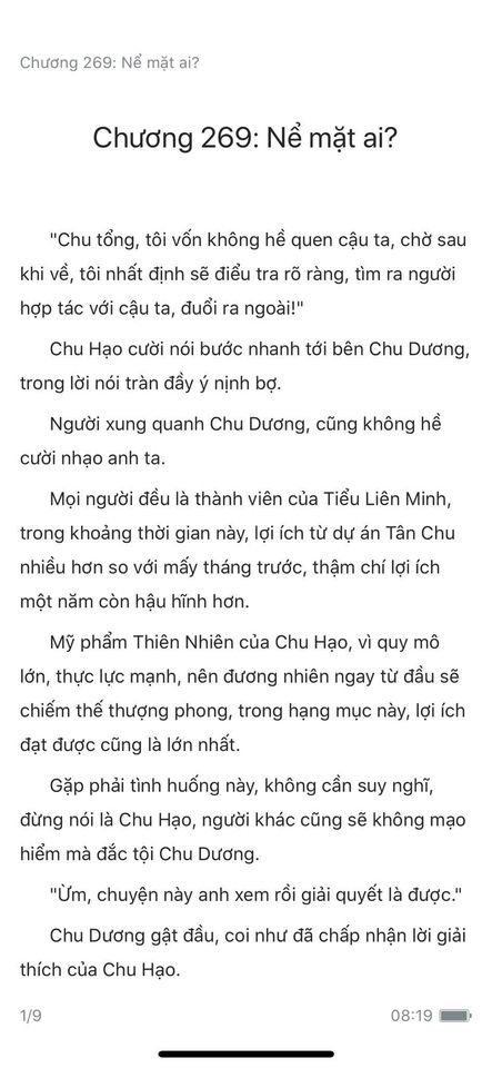 chàng rể đại gia chương 269