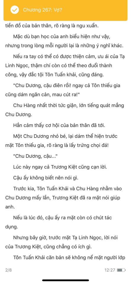 chàng rể đại gia chương 267