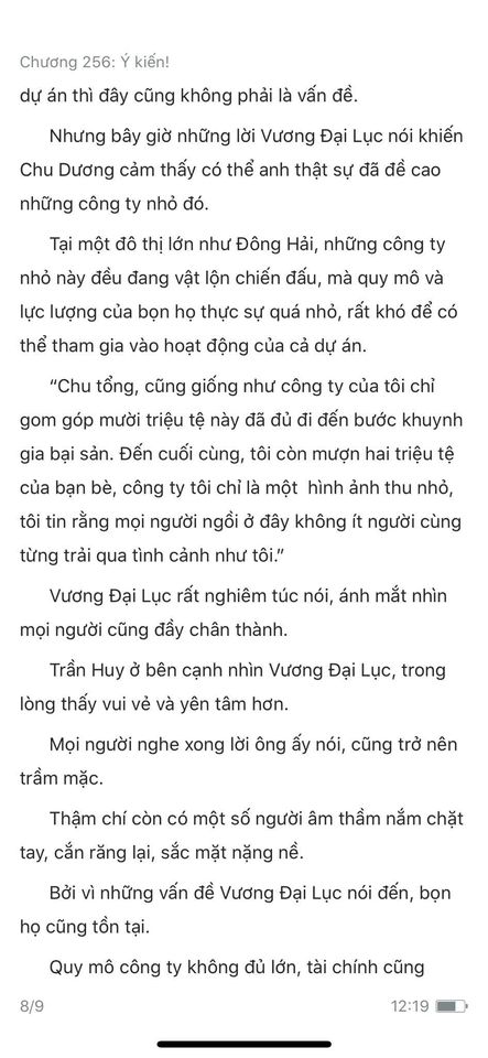 chàng rể đại gia chương 256