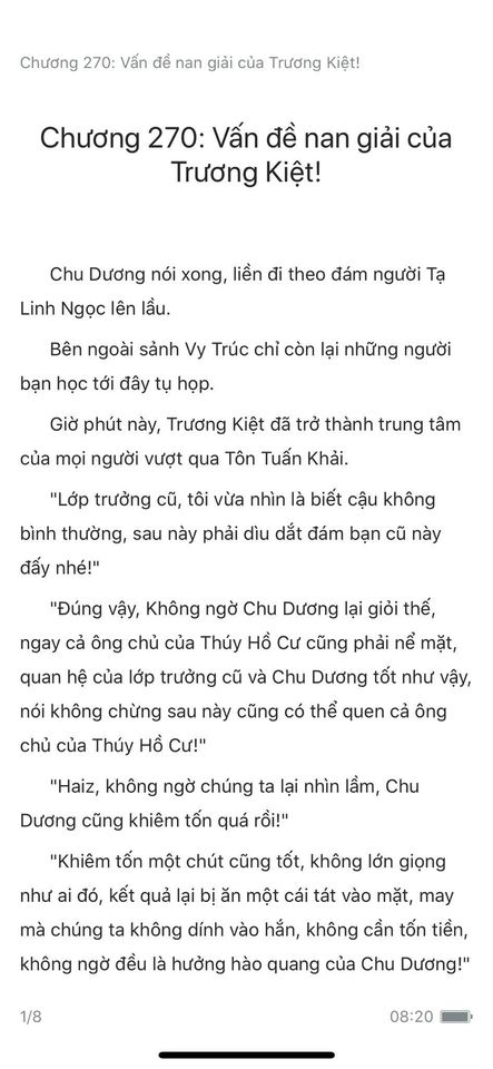 chàng rể đại gia chương 270