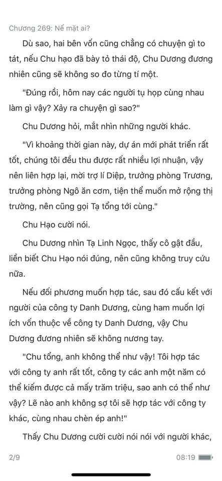 chàng rể đại gia chương 269