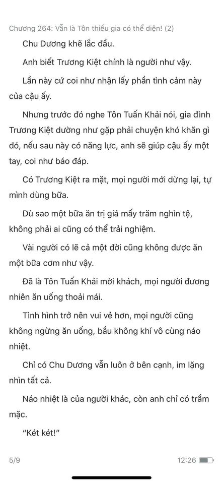 chàng rể đại gia chương 264