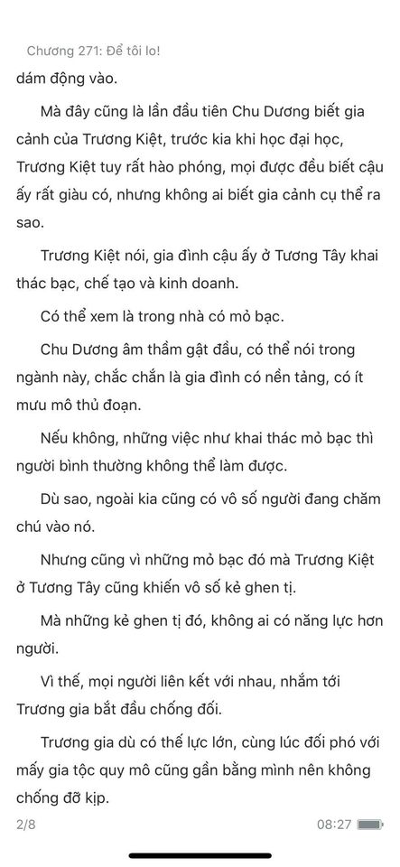 chàng rể đại gia chương 271