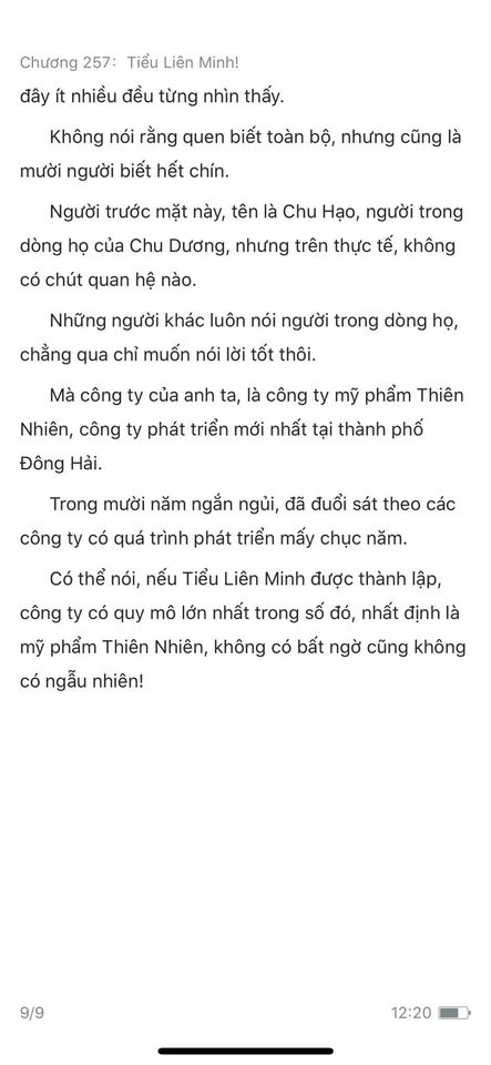 chàng rể đại gia chương 257