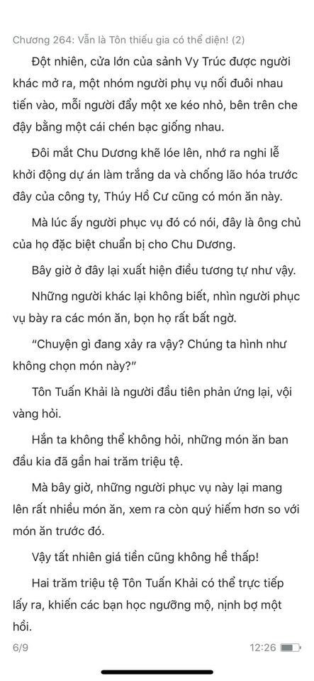 chàng rể đại gia chương 264