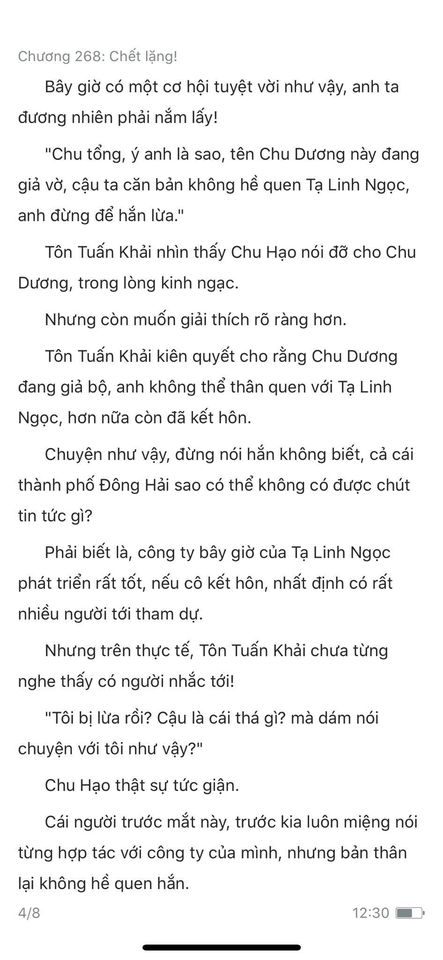 chàng rể đại gia chương 268