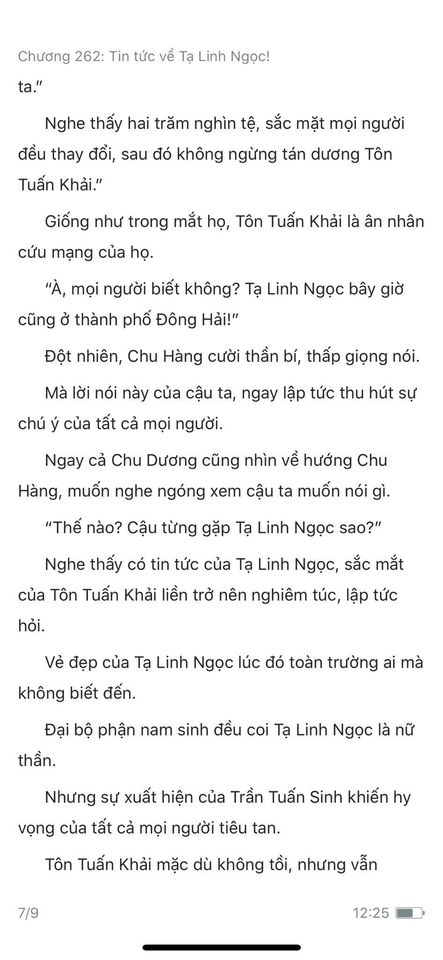 chàng rể đại gia chương 262