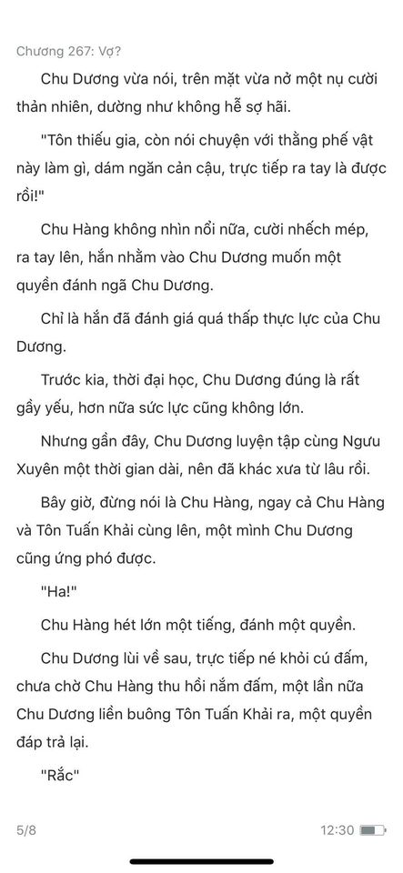 chàng rể đại gia chương 267