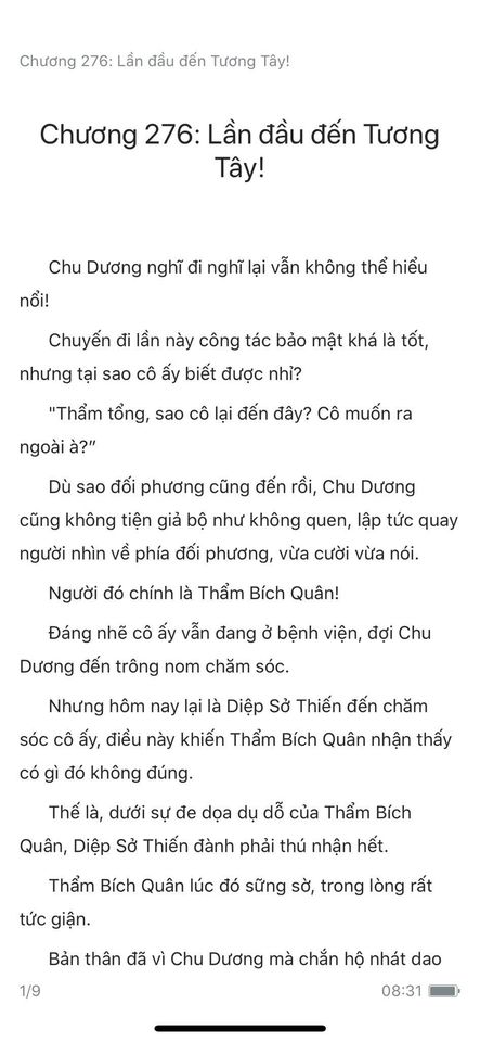 chàng rể đại gia chương 276