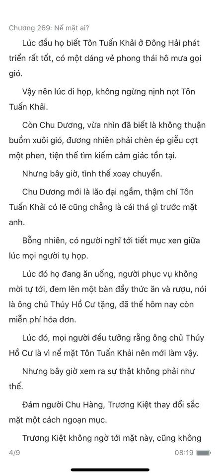 chàng rể đại gia chương 269