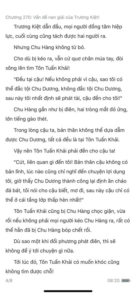 chàng rể đại gia chương 270