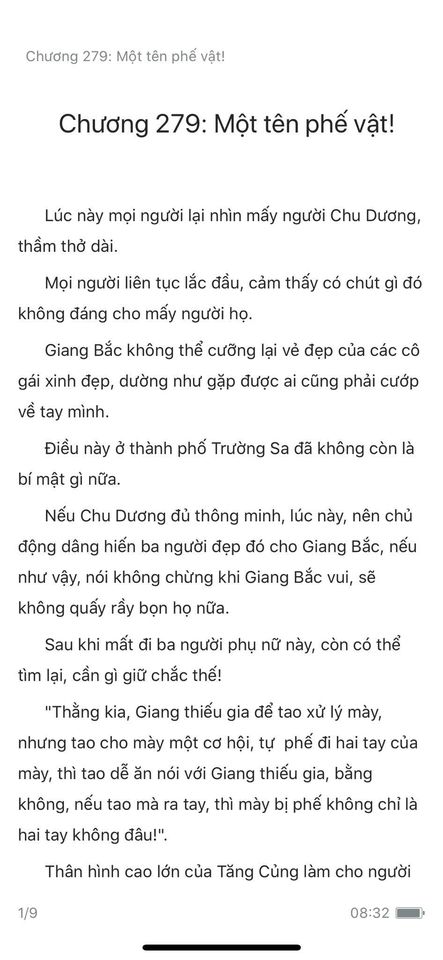 chàng rể đại gia chương 279