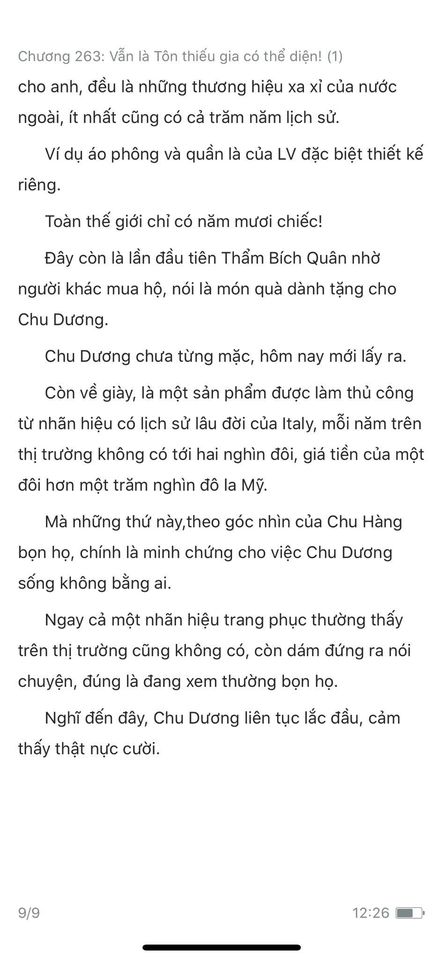 chàng rể đại gia chương 263